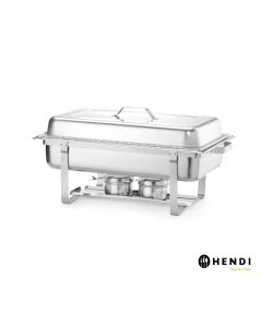 Chafing dish - Ohrievač - GN 1/1 satinovaný, HENDI, Kitchen Line, 9L, 600x358x(H)295mm